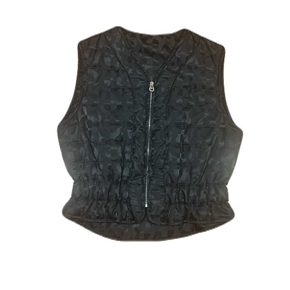 New Without Tag Aigner Black Vest